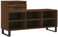 Shumee Botník 102 × 36 × 60 cm, 831379, hnědý dub - Botník