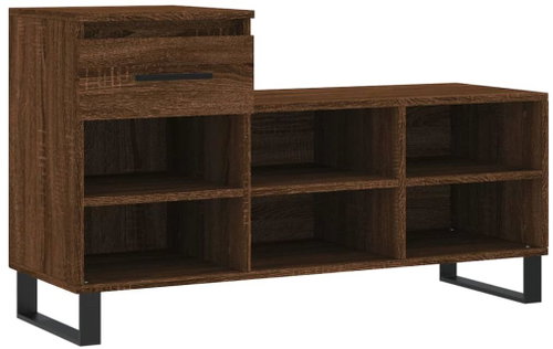 Shumee Botník 102 × 36 × 60 cm, 831379, hnědý dub - Botník - Main image