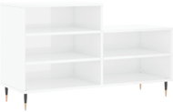 Shumee Botník 102 × 36 × 60 cm, 831382, bílý s vysokým leskem - Botník