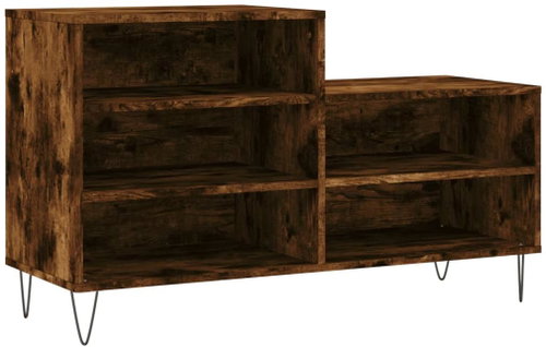 Shumee Botník 102 × 36 × 60 cm, 831393, kouřový dub - Botník - Main image