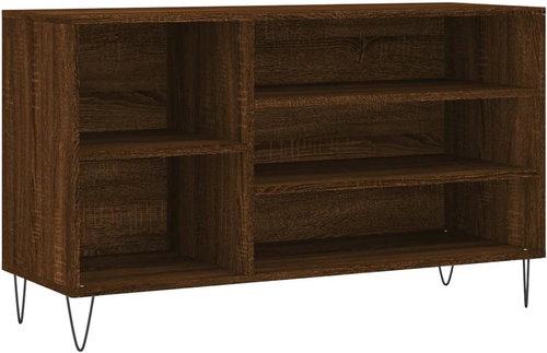 Shumee Botník 102 × 36 × 60 cm, 831419, hnědý dub - Botník - Main image