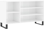 Shumee Botník 102 × 36 × 60 cm, bílý s vysokým leskem - Botník