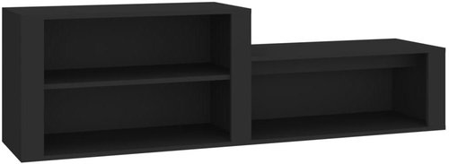 Shumee Botník 150 × 35 × 45 cm, černý - Botník - Main image
