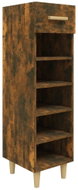 Shumee Botník 30 × 35 × 105 cm, 817561, kouřový dub - Botník