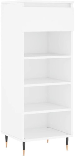 Shumee Botník 40 × 36 × 105 cm, 831452, bílý - Botník - Main image
