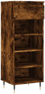 Shumee Botník 40 × 36 × 105 cm, 831457, kouřový dub - Botník