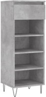 Shumee Botník 40 × 36 × 105 cm, 831464, betonově šedý - Botník