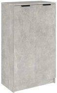 Shumee Botník 59 × 35 × 100 cm, betonově šedý - Botník