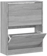Shumee Botník 63 × 24 × 81 cm, šedý sonoma - Botník