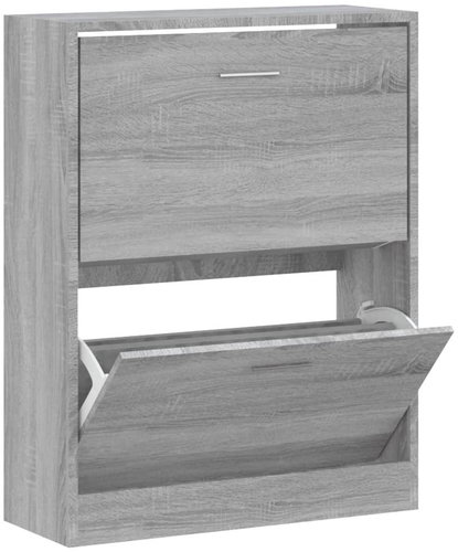 Shumee Botník 63 × 24 × 81 cm, šedý sonoma - Botník - Main image