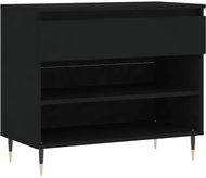 Shumee Botník 70 × 36 × 60 cm, 831429, černý - Botník
