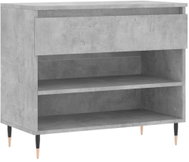 Shumee Botník 70 × 36 × 60 cm, 831432, betonově šedý - Botník