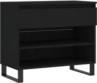 Shumee Botník 70 × 36 × 60 cm, černý - Botník