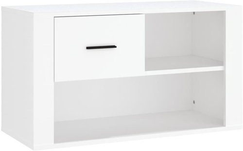 Shumee Botník 80 × 35 × 45 cm, bílý - Botník - Main image