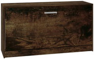 Shumee Lavice s Botníkem 80 × 24 × 45 cm, kouřový dub - Botník