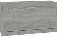 Shumee Lavice s Botníkem 80 × 24 × 45 cm, šedá sonoma - Botník