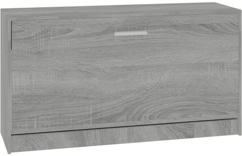 Shumee Lavice s Botníkem 80 × 24 × 45 cm, šedá sonoma - Botník - Main image