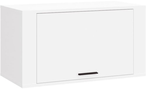 Shumee Nástěnný botník 70 × 35 × 38 cm, bílý - Botník - Main image