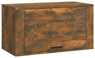 Shumee Nástěnný Botník 70 × 35 × 38 cm, kouřový dub - Botník