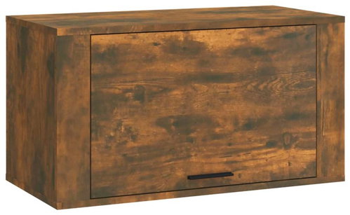 Shumee Nástěnný Botník 70 × 35 × 38 cm, kouřový dub - Botník - Main image