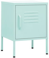 Shumee noční stolek mátový 35 × 35 × 51 cm, ocel - Night Stand