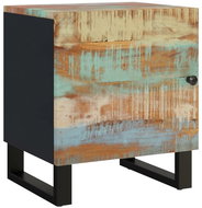 Shumee noční stolek 40 × 33 × 46 cm, masivní recyklované dřevo, 345212 - Night Stand