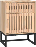 Shumee noční stolek 40 × 30 × 55,5 cm kompozitní dřevo a železo - Night Stand