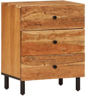 Shumee noční stolek 50 × 33 × 60 cm, masivní akáciové dřevo, 356864 - Night Stand