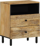 Shumee noční stolek 50 × 33 × 60 cm, masivní mangovníkové dřevo, 356901 - Night Stand