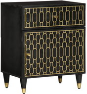 Shumee noční stolek 50 × 33 × 60 cm, masivní mangovníkové dřevo, 358328 - Night Stand