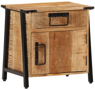 Shumee noční stolek 40 × 30 × 42 cm, masivní mangovníkové dřevo - Night Stand