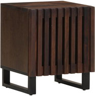 Shumee noční stolek 40 × 34 × 46 cm, masivní mangovníkové dřevo - Night Stand