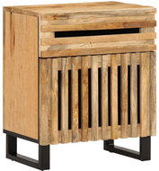 Shumee noční stolek 50 × 34 × 60 cm, masivní hrubé mangovníkové dřevo - Night Stand