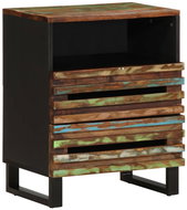 Shumee noční stolek 50 × 34 × 62 cm, masivní akáciové dřevo - Night Stand