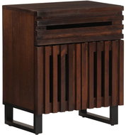 Shumee noční stolek hnědý 50 × 34 × 60 cm, masivní mangovníkové dřevo, 377494 - Night Stand