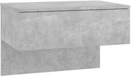 Shumee nástěnný noční stolek betonově šedý, 810943 - Night Stand