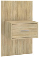 Shumee nástěnný noční stolek dub sonoma - Night Stand