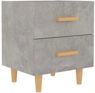 Shumee noční stolek betonově šedý 40 × 35 × 47,5 cm - Night Stand