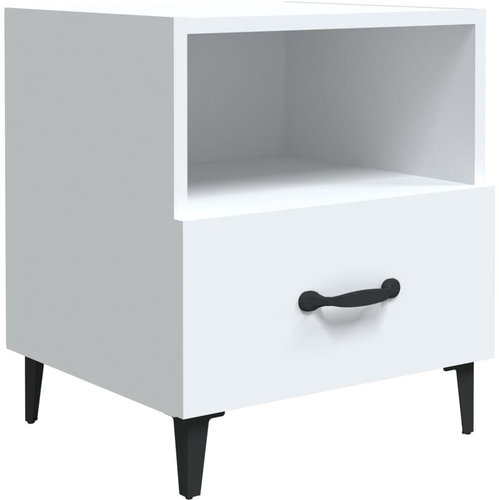 Shumee noční stolek bílý kompozitní dřevo - Night Stand - Main image