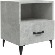 Shumee noční stolek betonově šedý kompozitní dřevo, 812032 - Night Stand