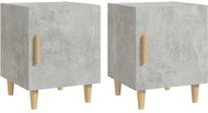 Shumee noční stolky 2 ks, betonově šedé kompozitní dřevo, 812051 - Night Stand