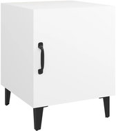 Shumee noční stolek bílý kompozitní dřevo, 812060 - Night Stand