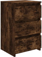 Shumee noční stolek kouřový dub 40 × 35 × 62,5 cm kompozitní dřevo - Night Stand