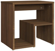 Shumee noční stolek hnědý dub 40 × 30 × 40 cm kompozitní dřevo - Night Stand