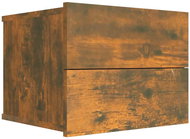 Shumee noční stolek kouřový dub 40 × 30 × 30 cm kompozitní dřevo, 815411 - Night Stand