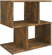 Shumee noční stolek kouřový dub 50 × 30 × 51,5 cm kompozitní dřevo - Night Stand