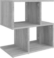 Shumee noční stolek šedý sonoma 50 × 30 × 51,5 cm kompozitní dřevo - Night Stand