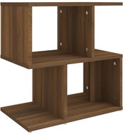 Shumee noční stolek hnědý dub 50 × 30 × 51,5 cm kompozitní dřevo - Night Stand