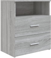 Shumee noční stolek šedý sonoma 50 × 32 × 60 cm - Night Stand