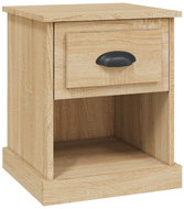 Shumee noční stolek dub sonoma 39 × 39 × 47,5 cm kompozitní dřevo, 816134 - Night Stand